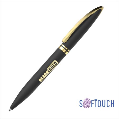 Ручка шариковая "Rocket", черный с золотом