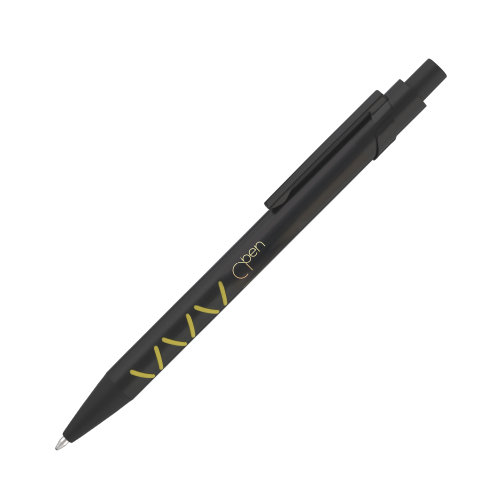 Ручка шариковая "Will", черный с желтым