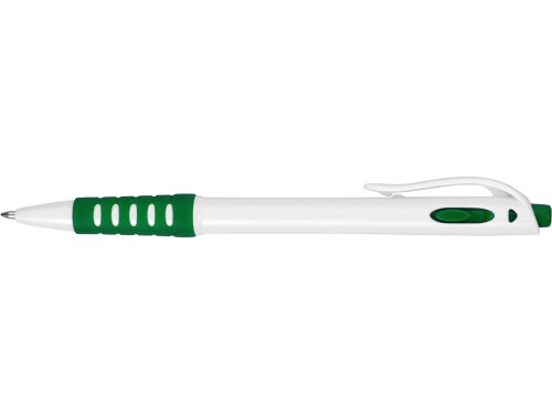 Ручка шариковая Фиджи, белый/зеленый