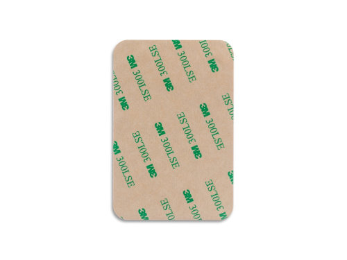 Чехол-картхолдер Favor на клеевой основе на телефон для пластиковых карт и и карт доступа, зеленый