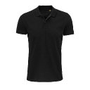 Рубашка поло мужская PLANET MEN 170 из органического хлопка (черный)