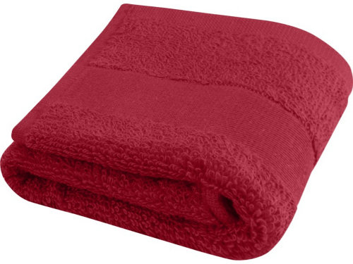 Хлопковое полотенце для ванной Sophia 30x50 см плотностью 450 г/м2, красный