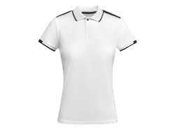Рубашка-поло Tamil женская, белый/черный