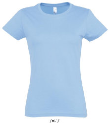 Фуфайка (футболка) IMPERIAL женская,Голубой XXL