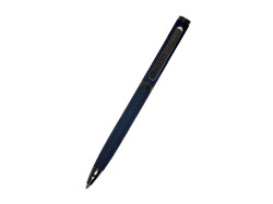 Ручка Firenze шариковая автоматическая софт-тач, синяя