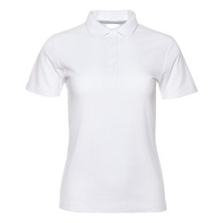 Рубашка поло женская STAN хлопок/полиэстер 185, 104W, белый