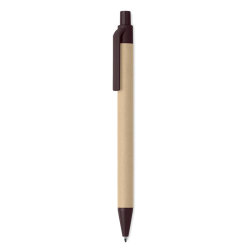 Ручка из картона и кофе (коричневый)