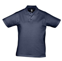 Рубашка поло мужская Prescott Men 170, кобальт (темно-синяя)