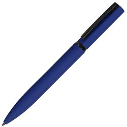 Ручка шариковая MIRROR BLACK, покрытие soft touch (темно-синий)