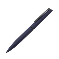Ручка шариковая FRANCISCA, покрытие soft touch (темно-синий)